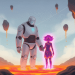 The Symbolism of Lavagirls Robot Friend in Sharkboy Universe