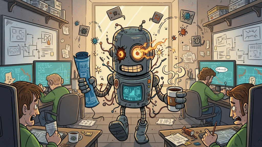 Why the Robot Became the Mascot of the Builder Mindset