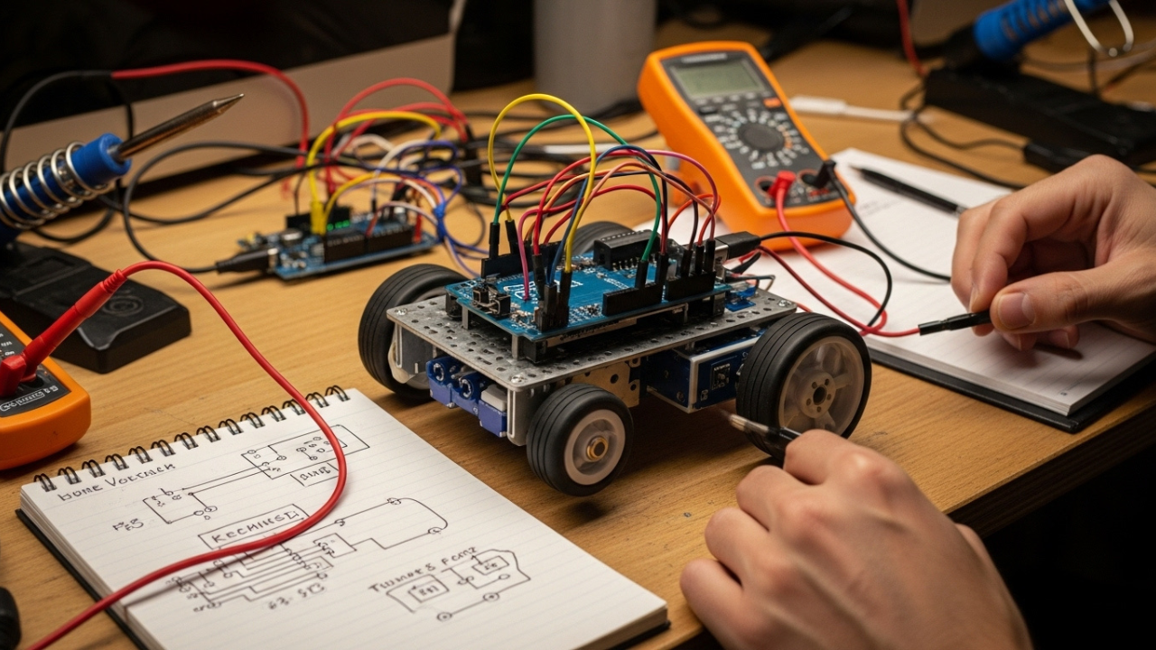 How to fix random motion glitches in DIY robots