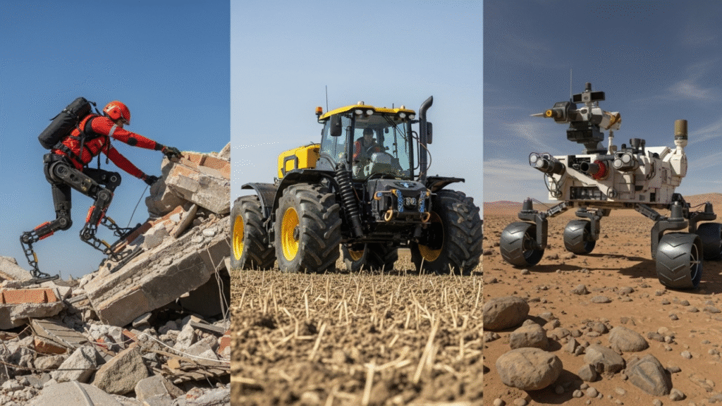Real Robots, Real Terrain