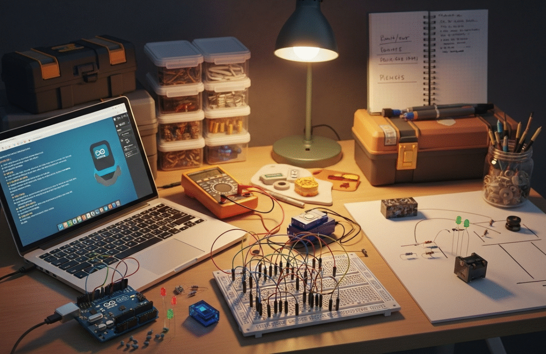 Setting up a low-budget Arduino robotics lab