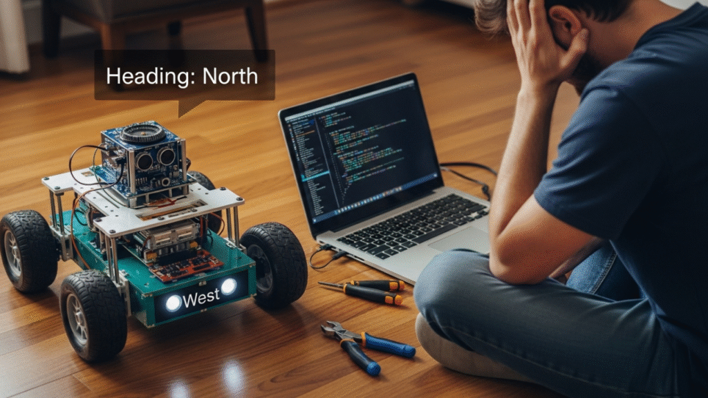 When My Robot Thought It Was Facing North (All the Time)